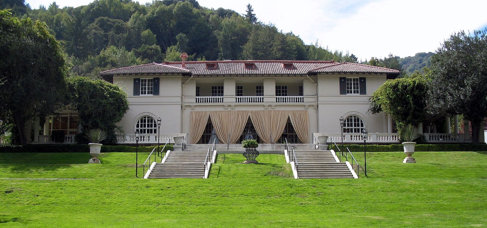 Villa Montalvo estate in the Saratoga hills